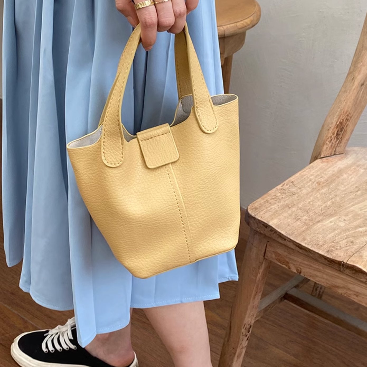 MINI LEATHER BAG - Aumori