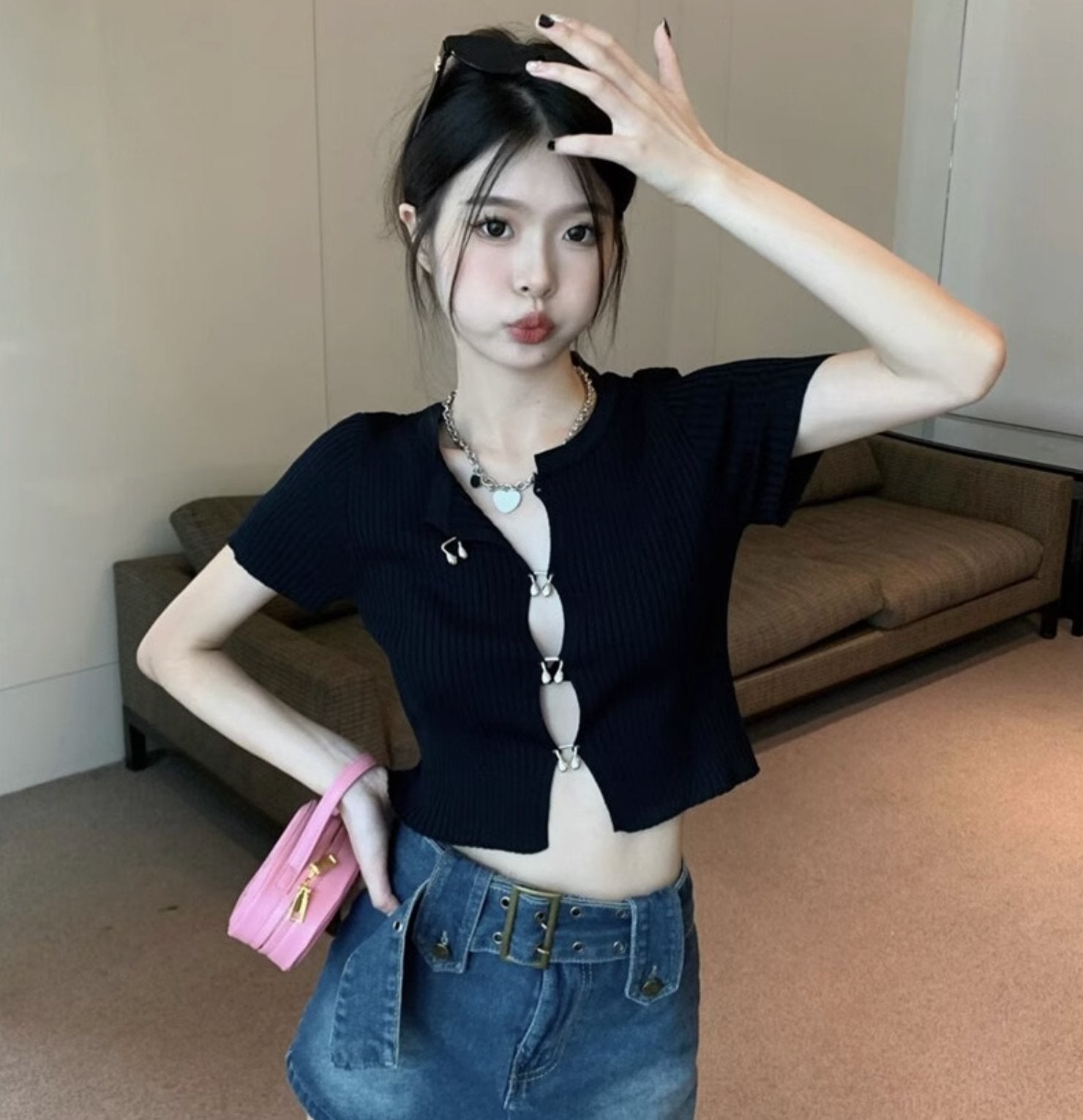 OPEN CROP TOP - Stockbay