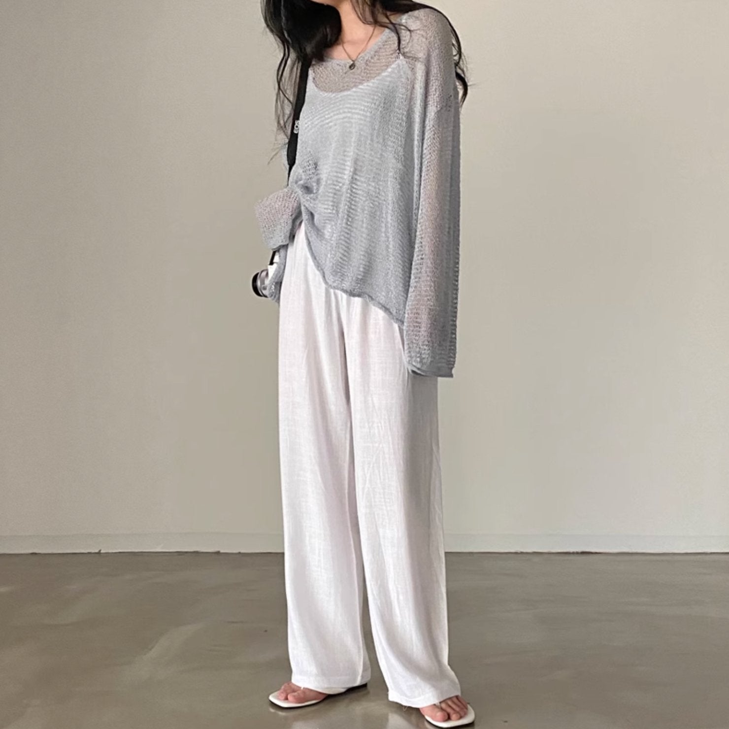 OVERSIZED KNIT TOP - Stockbay