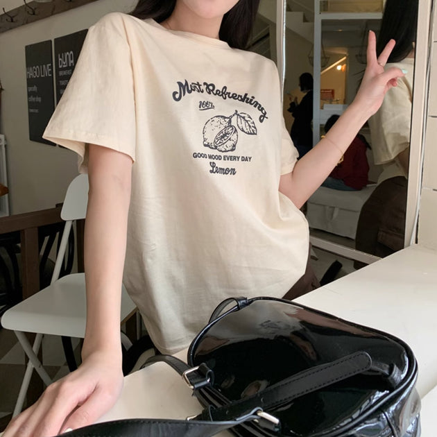 OVERSIZED LEMON T - SHIRT - Aumori