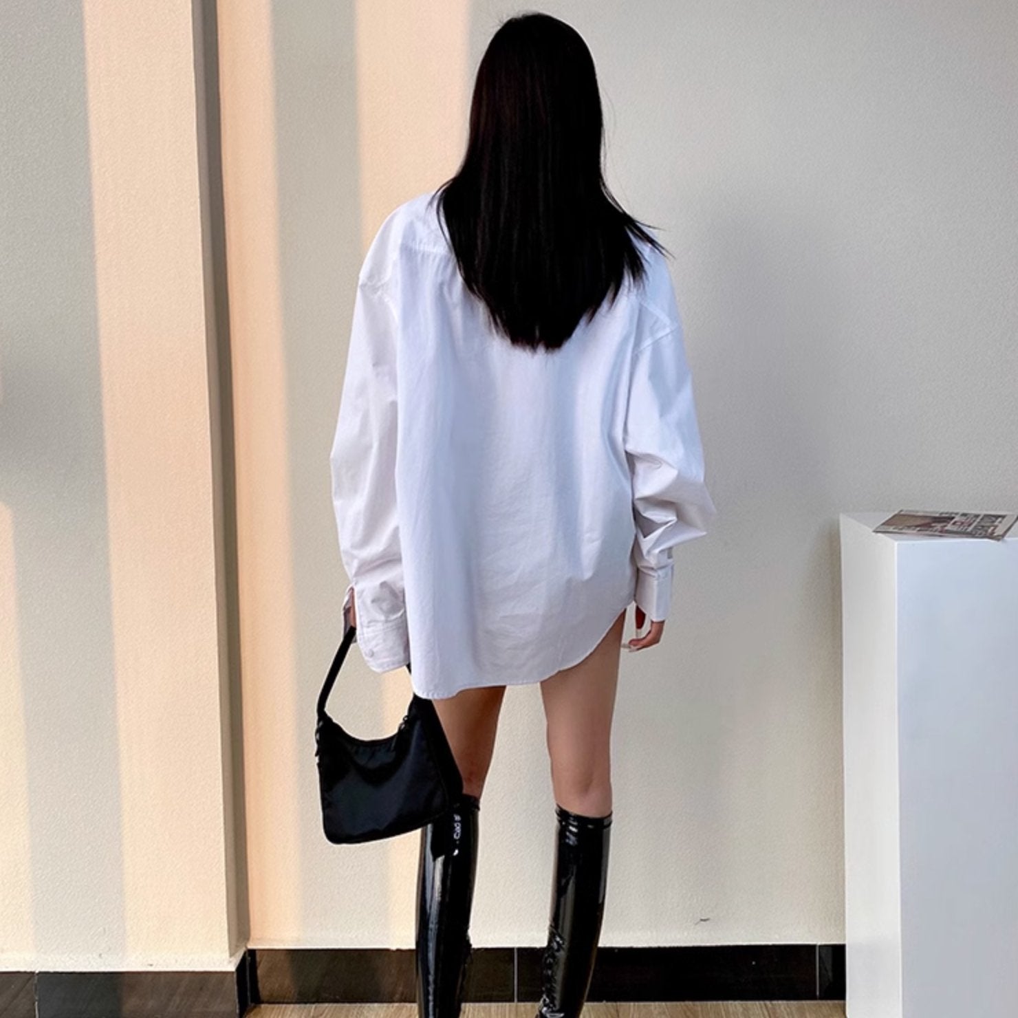 OVERSIZED OUTER SHIRT - Aumori