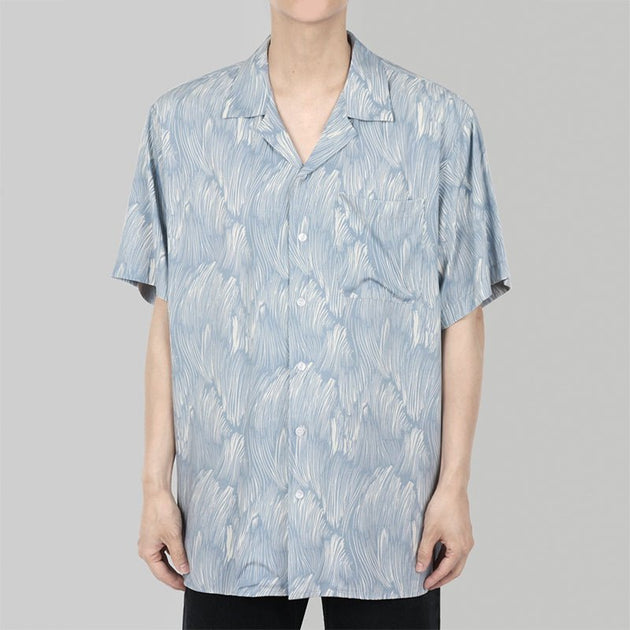 PAINTED SHORT SLEEVE SHIRT - Aumori