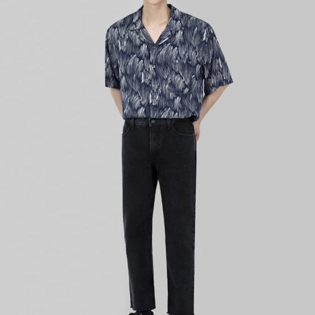 PAINTED SHORT SLEEVE SHIRT - Aumori