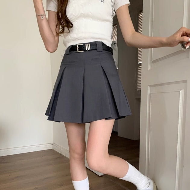 SCHOOL GIRL SKIRT - Aumori