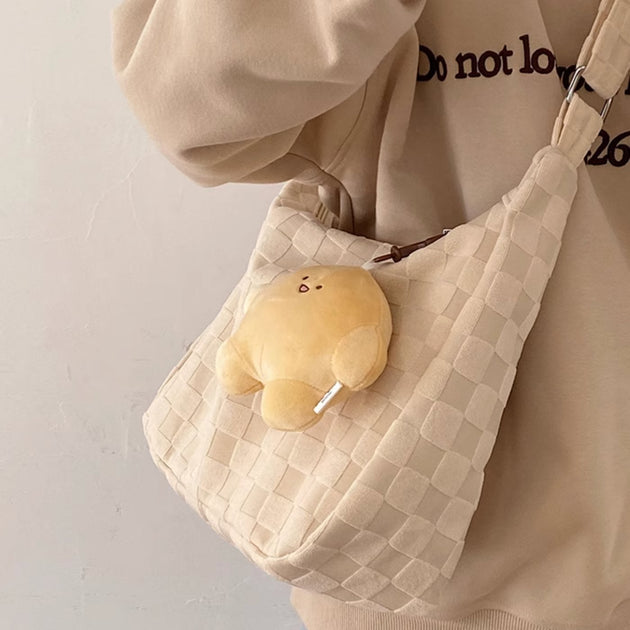 SOFT CHECKERED BAG - Aumori