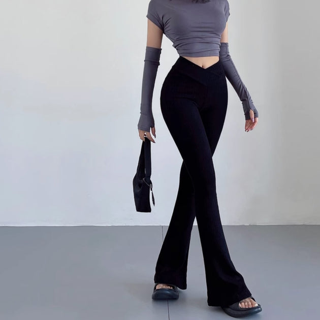 V - SHAPE STRETCH PANTS - Aumori