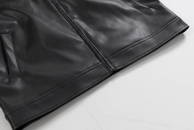 VINTAGE LEATHER JACKET - Aumori