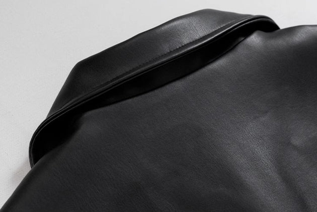 VINTAGE LEATHER JACKET - Aumori