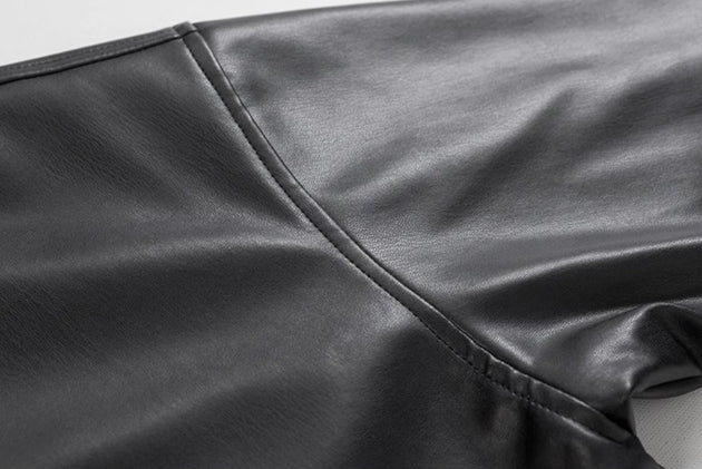 VINTAGE LEATHER JACKET - Aumori