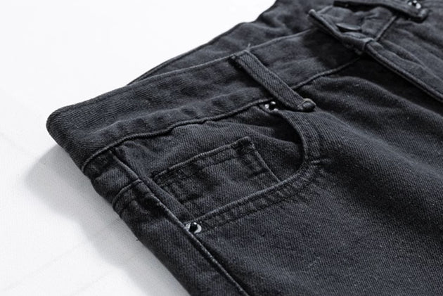 WASHED ANKLE JEANS - Stockbay