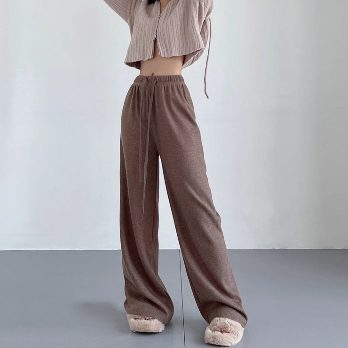 WIDE STRING SWEATPANTS - Aumori