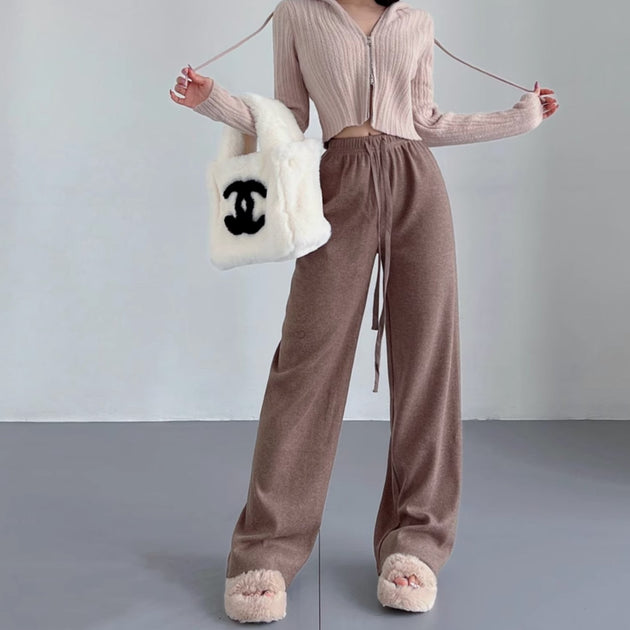 WIDE STRING SWEATPANTS - Aumori