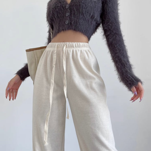 WIDE STRING SWEATPANTS - Aumori