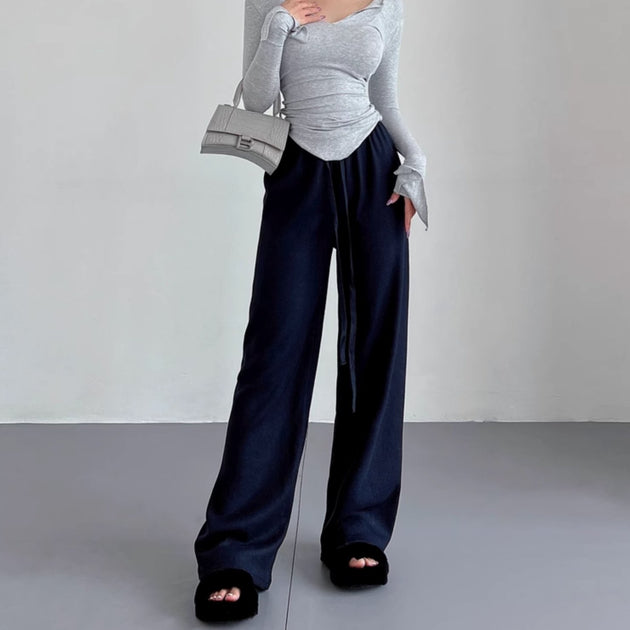 WIDE STRING SWEATPANTS - Aumori