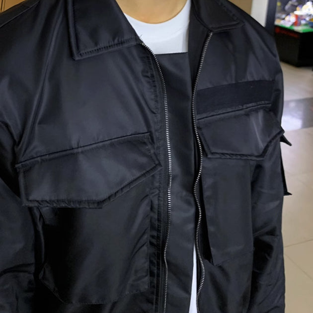 ZIP-UP BOMBER JACKET - Stockbay