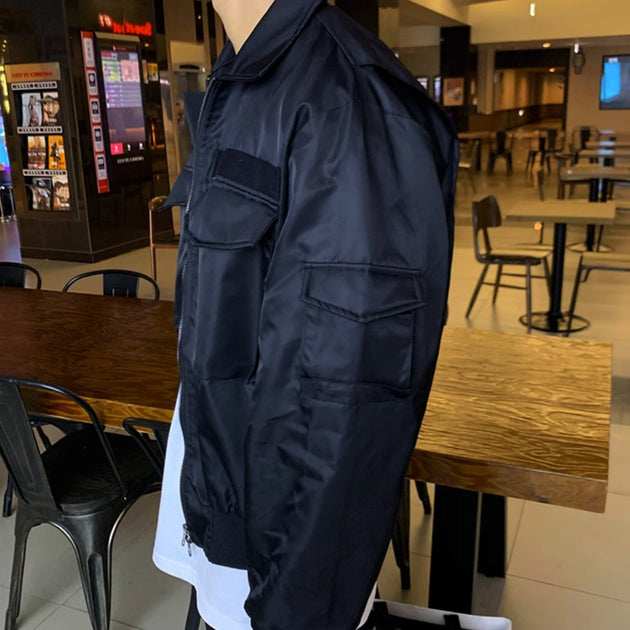 ZIP-UP BOMBER JACKET - Stockbay