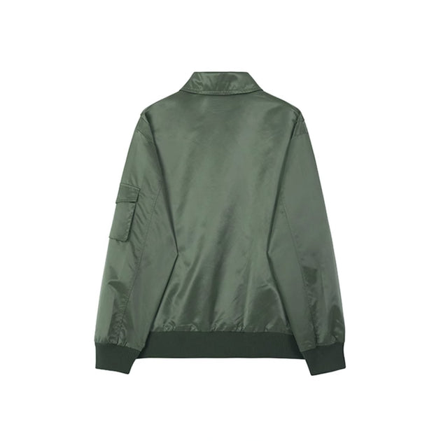 ZIP-UP BOMBER JACKET - Stockbay